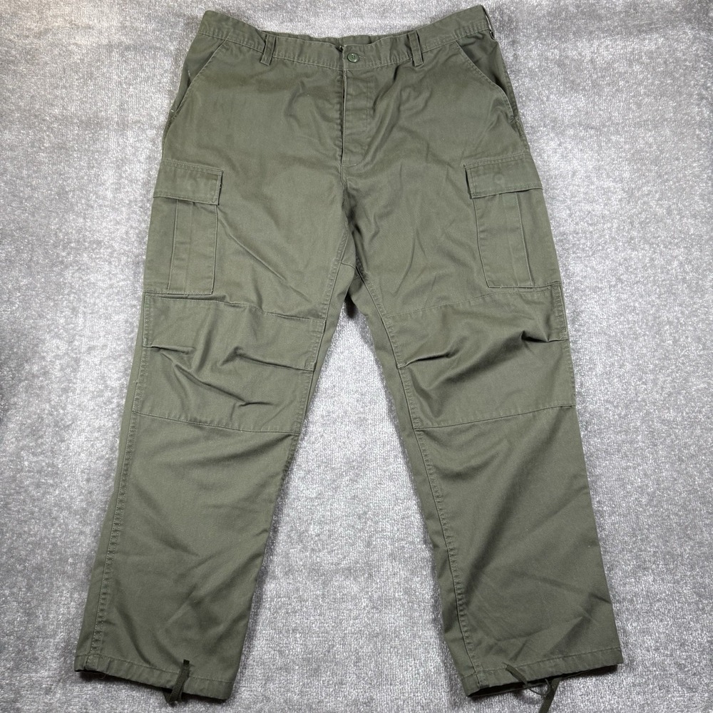 Rothco BDU Pants Men's XL 42x30 Olive Drab Military Cargo Tactical Combat